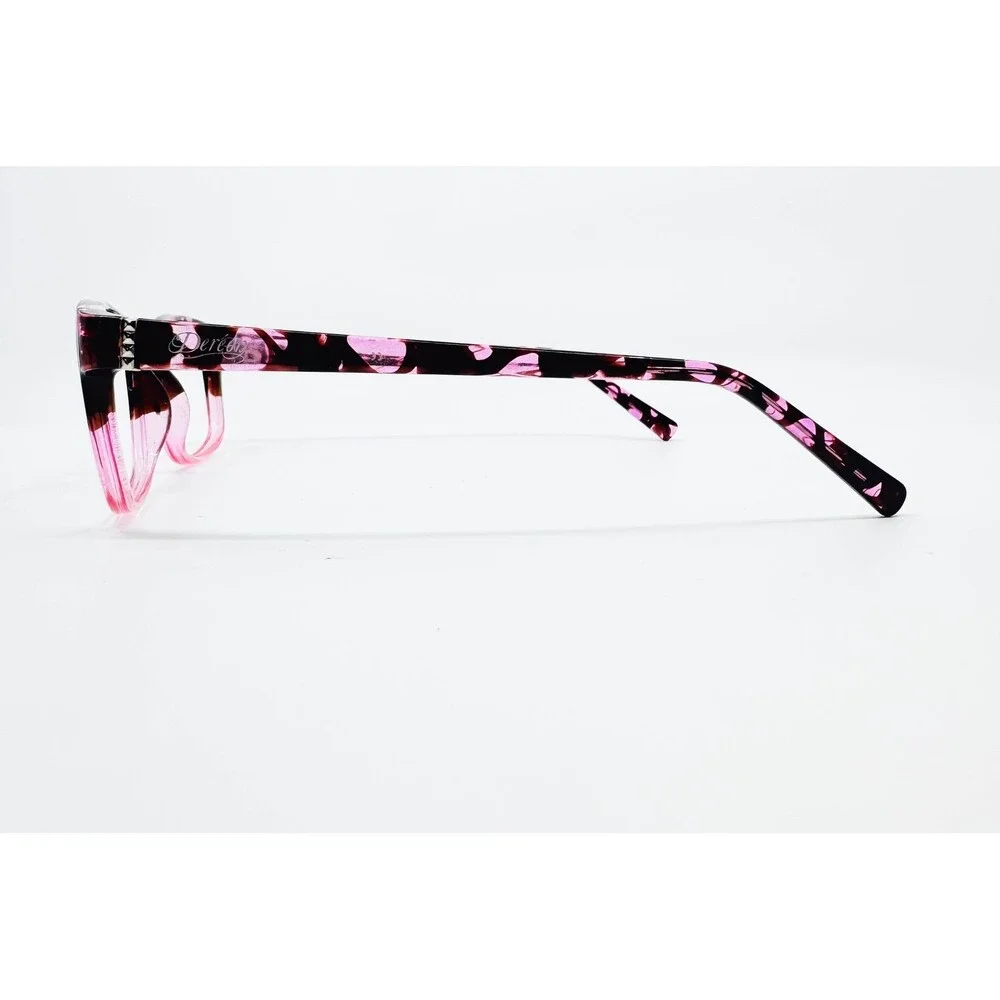 Dereon Eyeglasses Womens Pink Tortoise DOV520 664 HM 52-19-140
